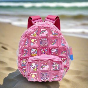 Inflatable Kids Backpack (Small) - Cupcake Unicorn